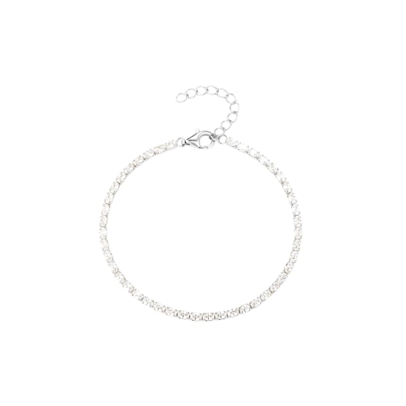 Tennis Vintage Oval  Silver