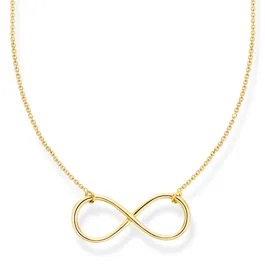 Thomas Sabo Infinity Guld Halskæde 45cm