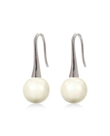 Trumpet øreringe  Crystal Creme